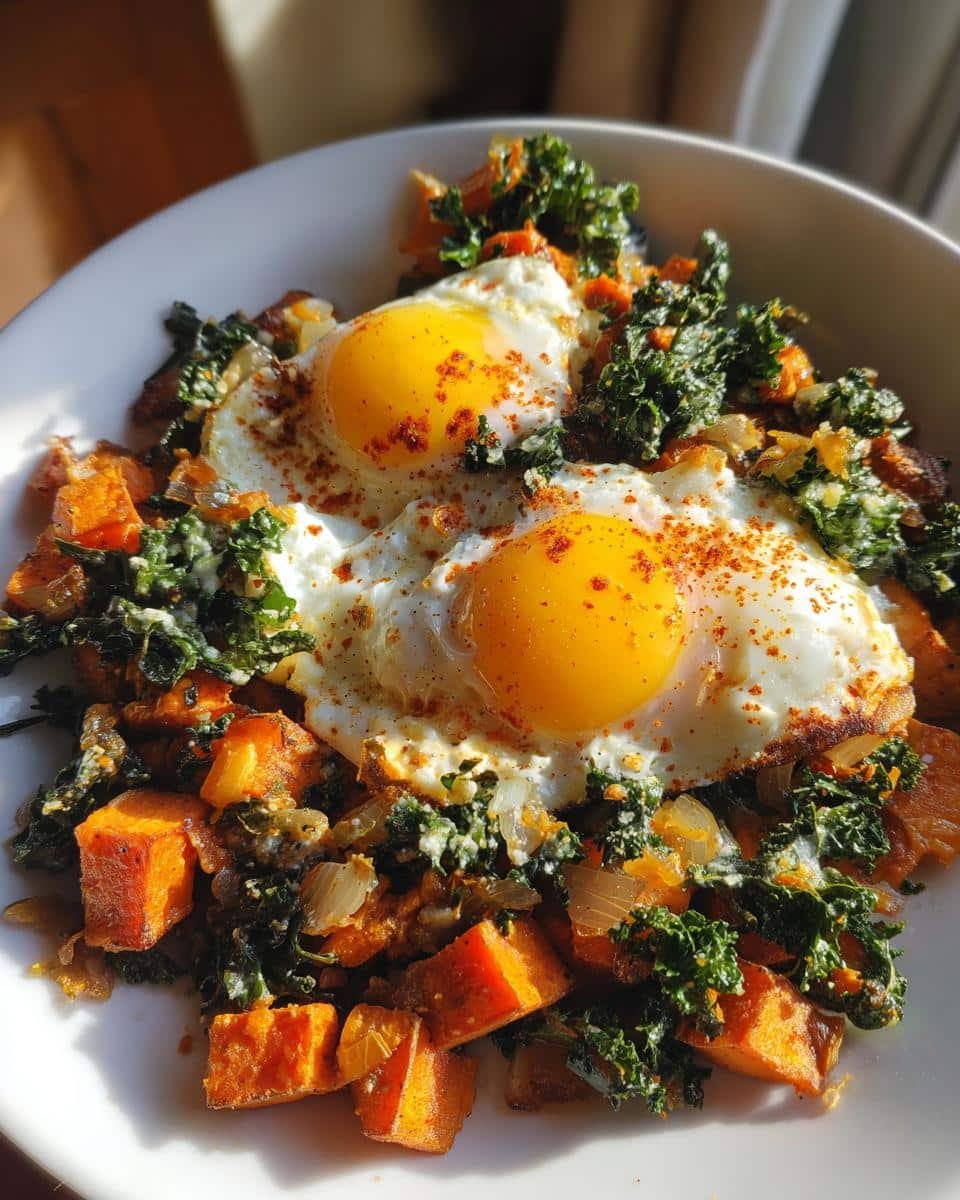 Irresistible 30-Minute Sweet Potato and Kale Hash Recipe