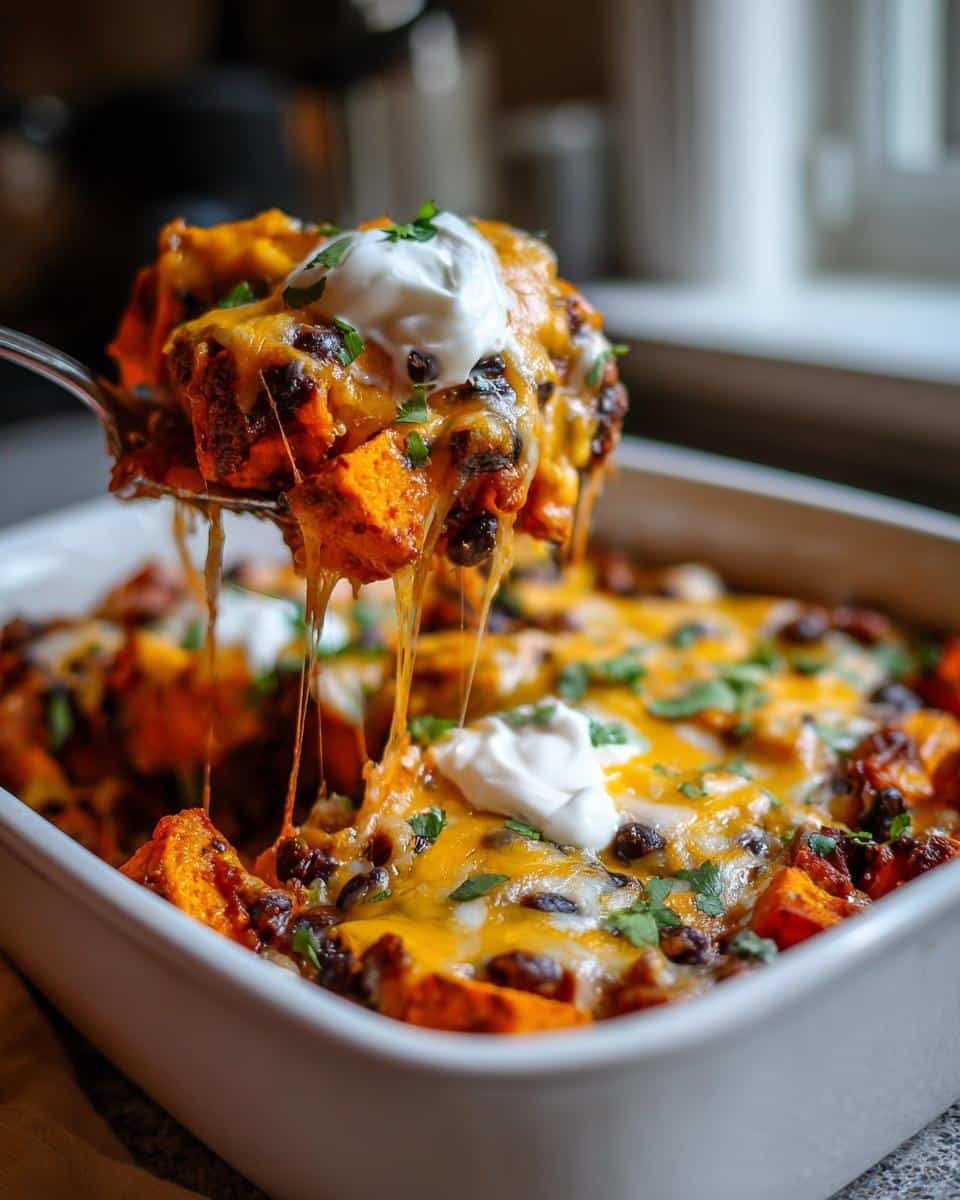 Sweet potato black bean bake kid approved - detail 2