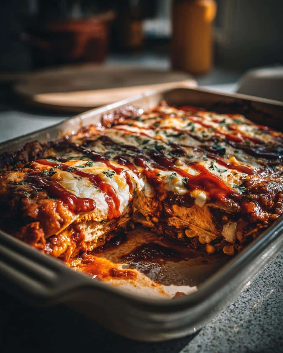 Vegan enchilada bake easy weeknight - detail 1