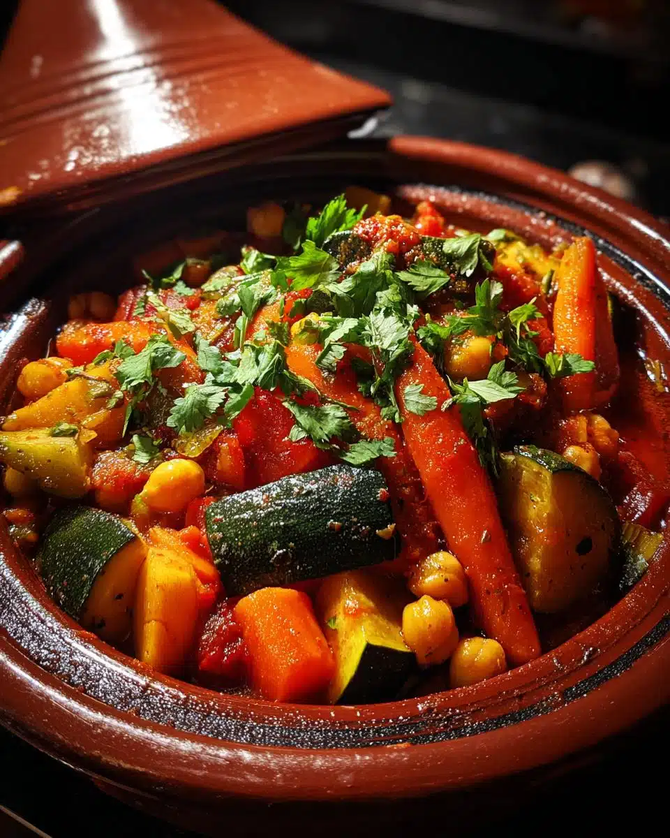 10/10 Vegetable Tagine Moroccan Family Style: Soul-Warming Perfection