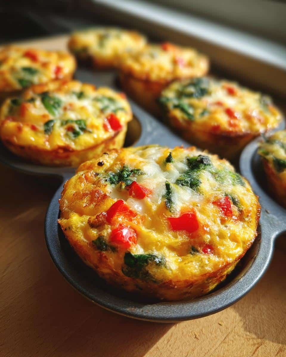Veggie Egg Muffin Cups - detail 2