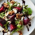 Warm winter beet salad holiday side