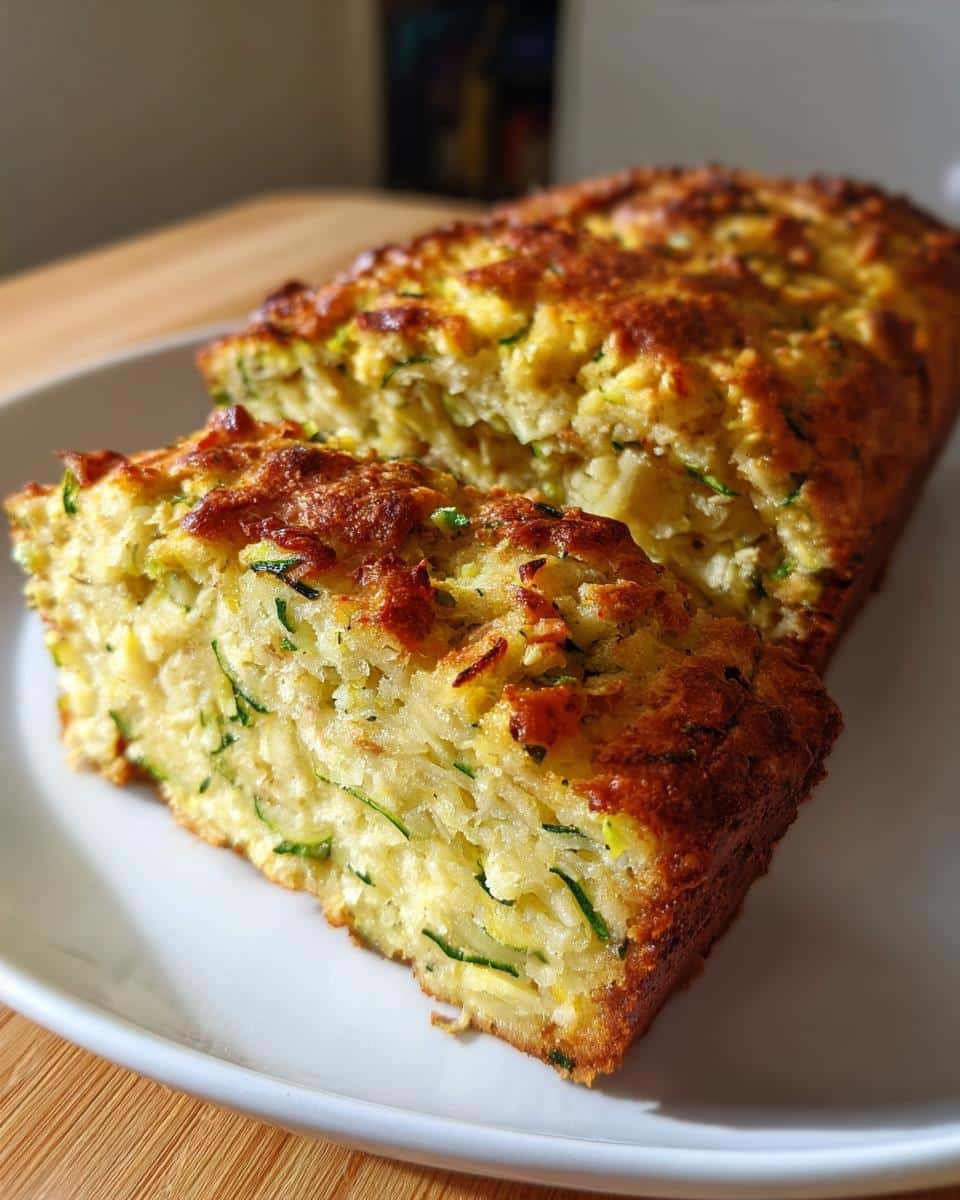Zucchini and lentil loaf - detail 1