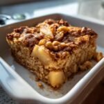 Apple Walnut Baked Oats