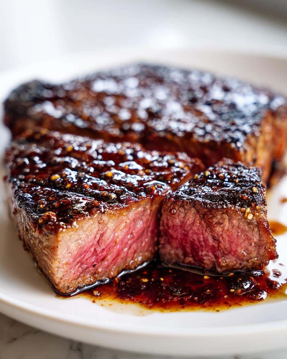 Balsamic Glazed Steak - detail 1