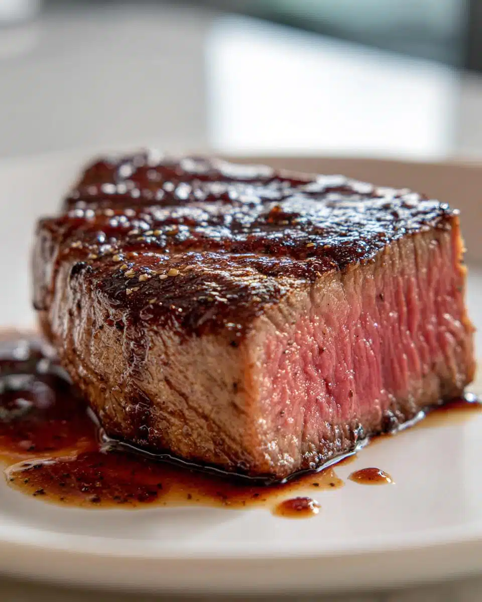 Balsamic Glazed Steak