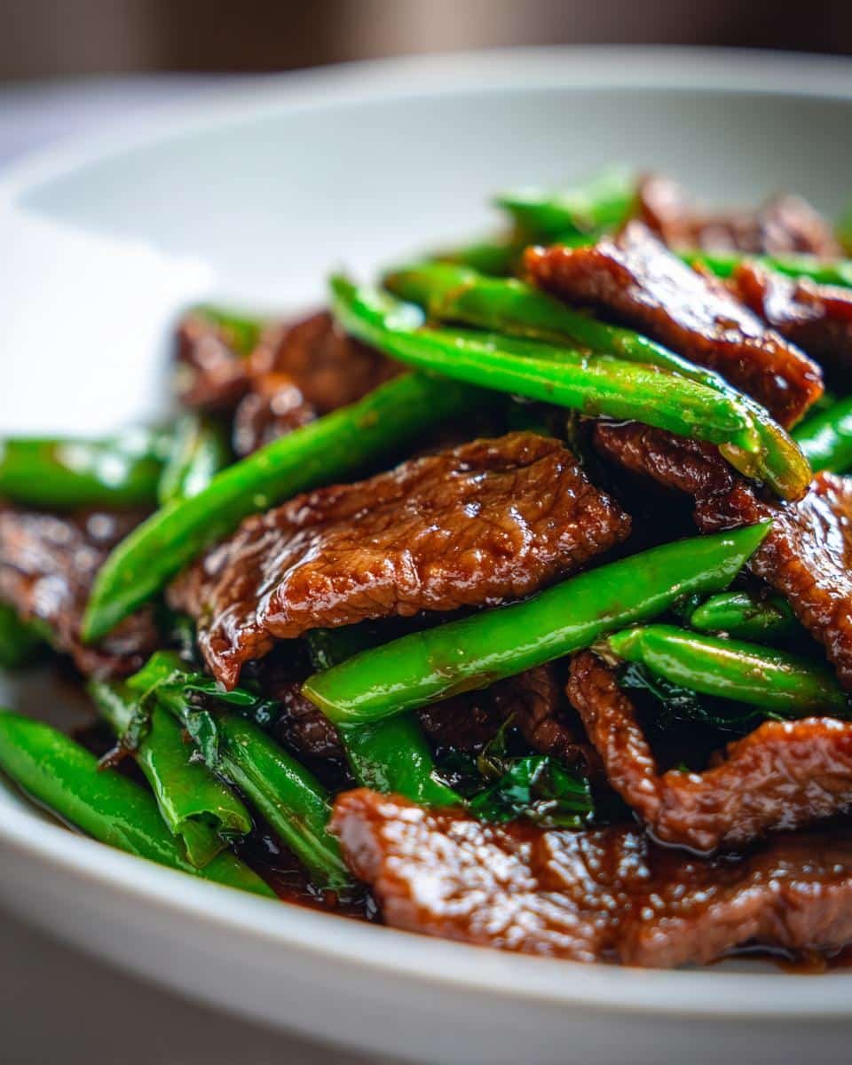 Beef Stir Fry with Snow Peas - detail 1