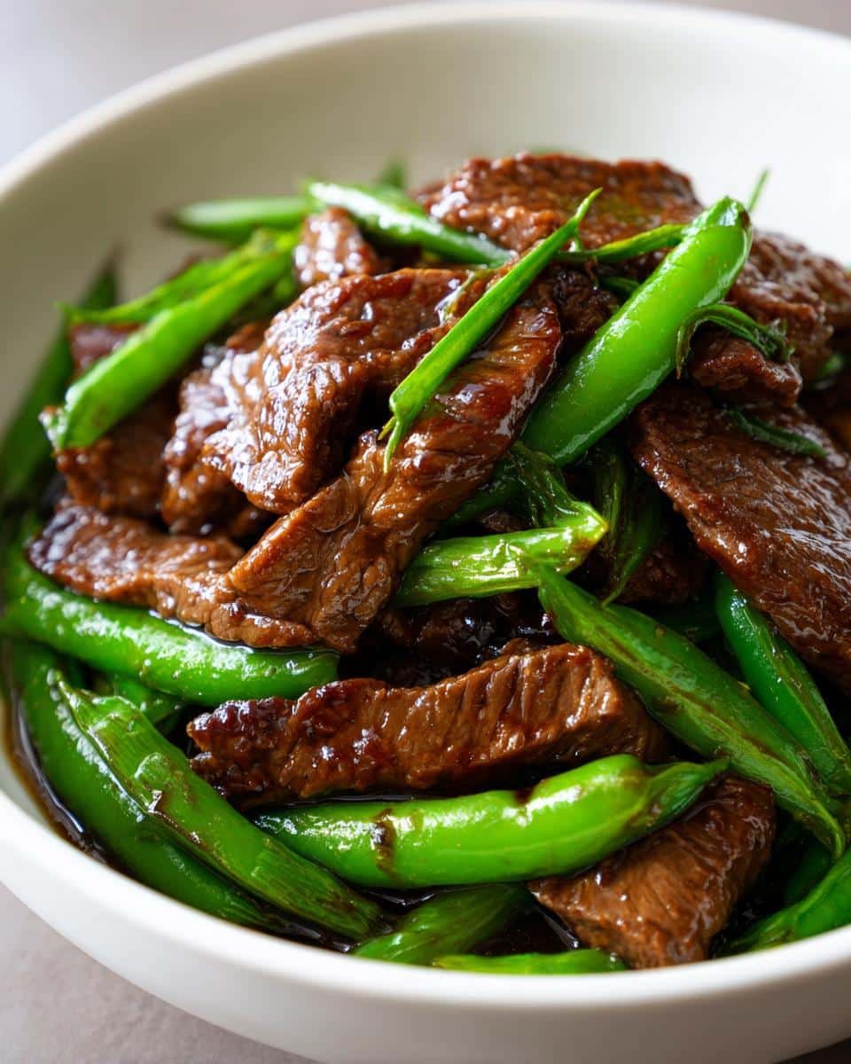 Beef Stir Fry with Snow Peas - detail 2