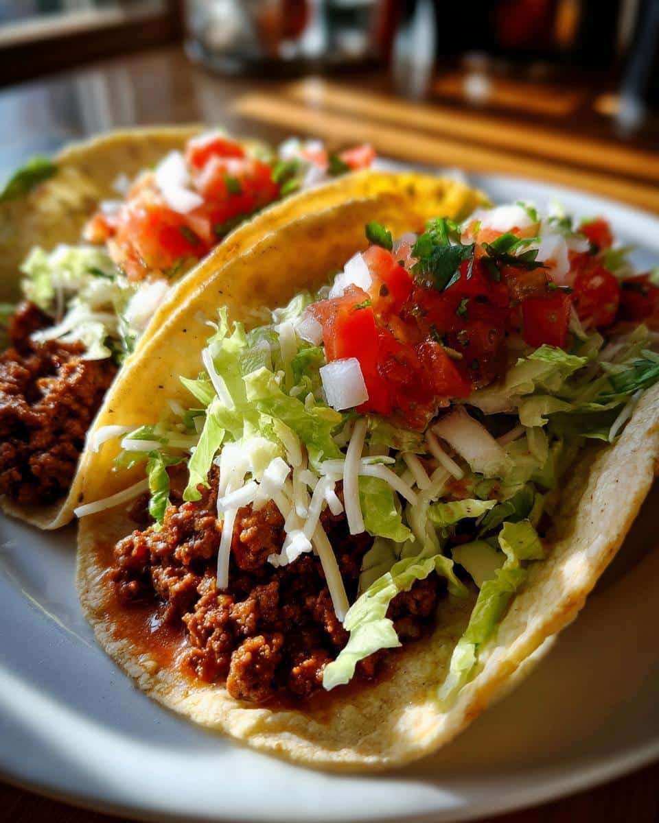 Beef Tacos with Homemade Salsa - detail 1