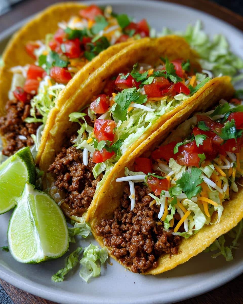 Beef Tacos with Homemade Salsa - detail 2