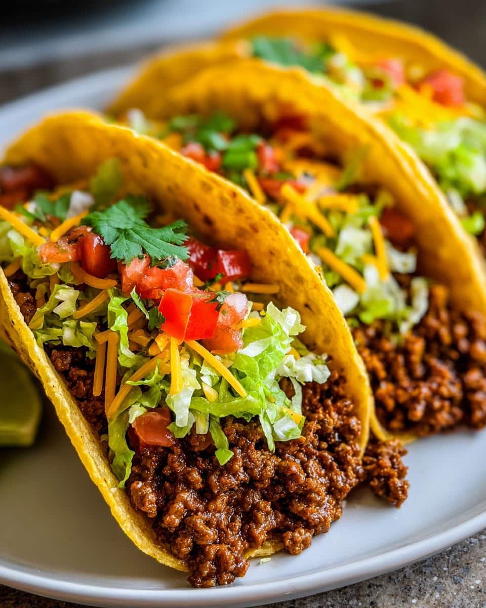 Juicy Beef Tacos with Homemade Salsa in 30 Minutes Flat