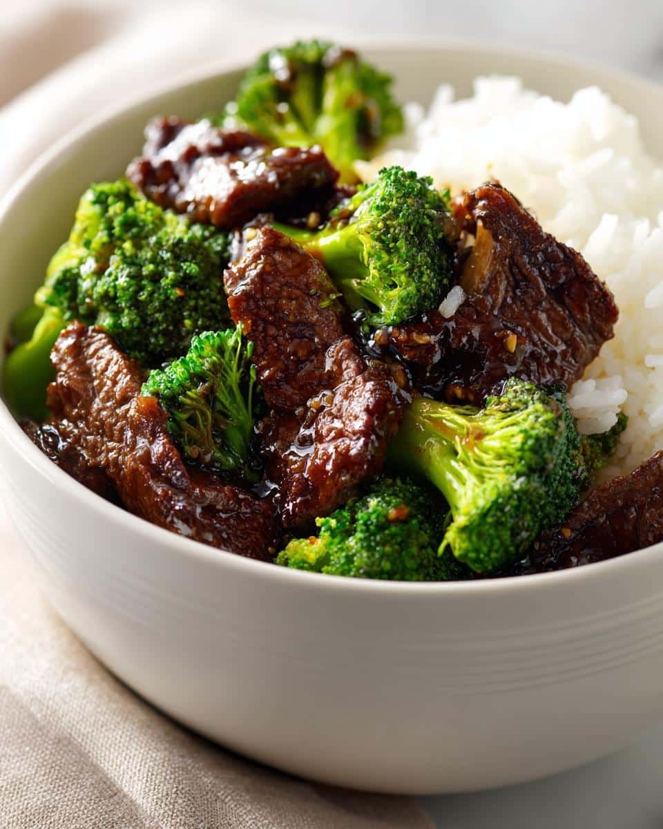 Beef and Broccoli Bowl - detail 1