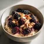 Blackberry Almond Porridge