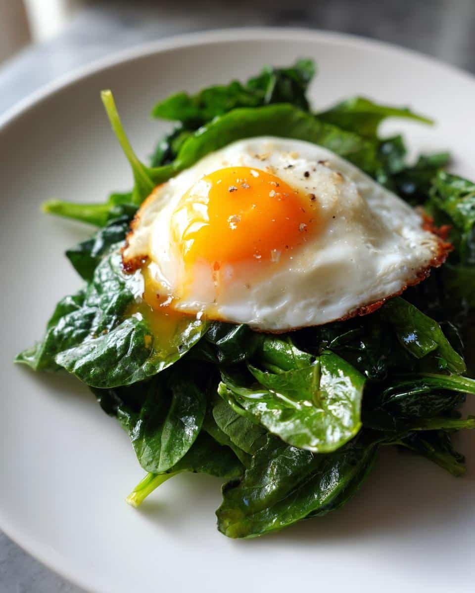 Breakfast Salad with Poached Egg - detail 1