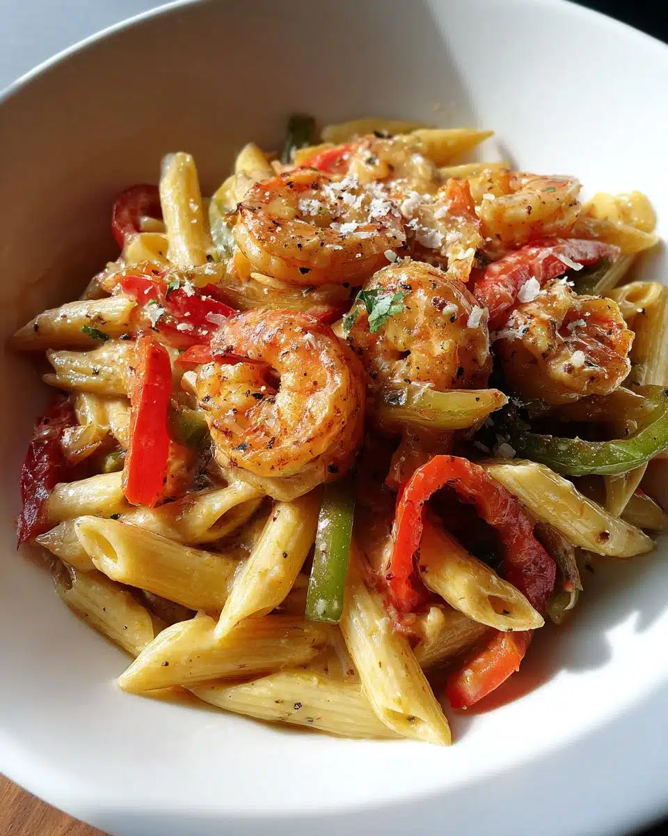 25-Minute Creamy Cajun Shrimp Pasta Blow Your Mind
