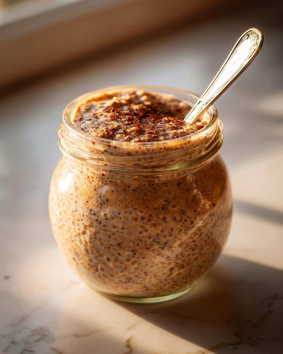 Chai Spiced Overnight Oats - detail 2