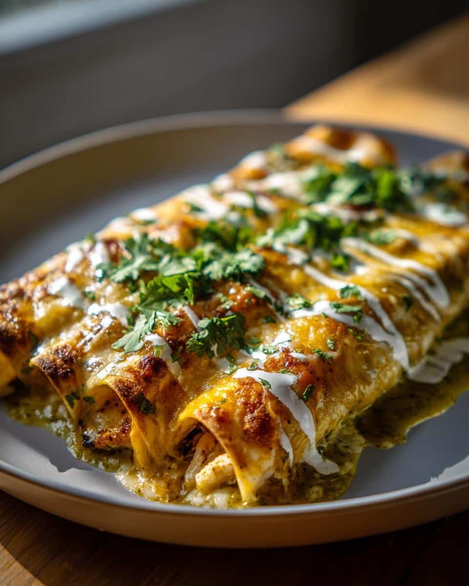 Irresistible 30-Minute Chicken Enchiladas with Green SauceIrresistible 40-Minute Chicken Enchiladas with Green Sauce