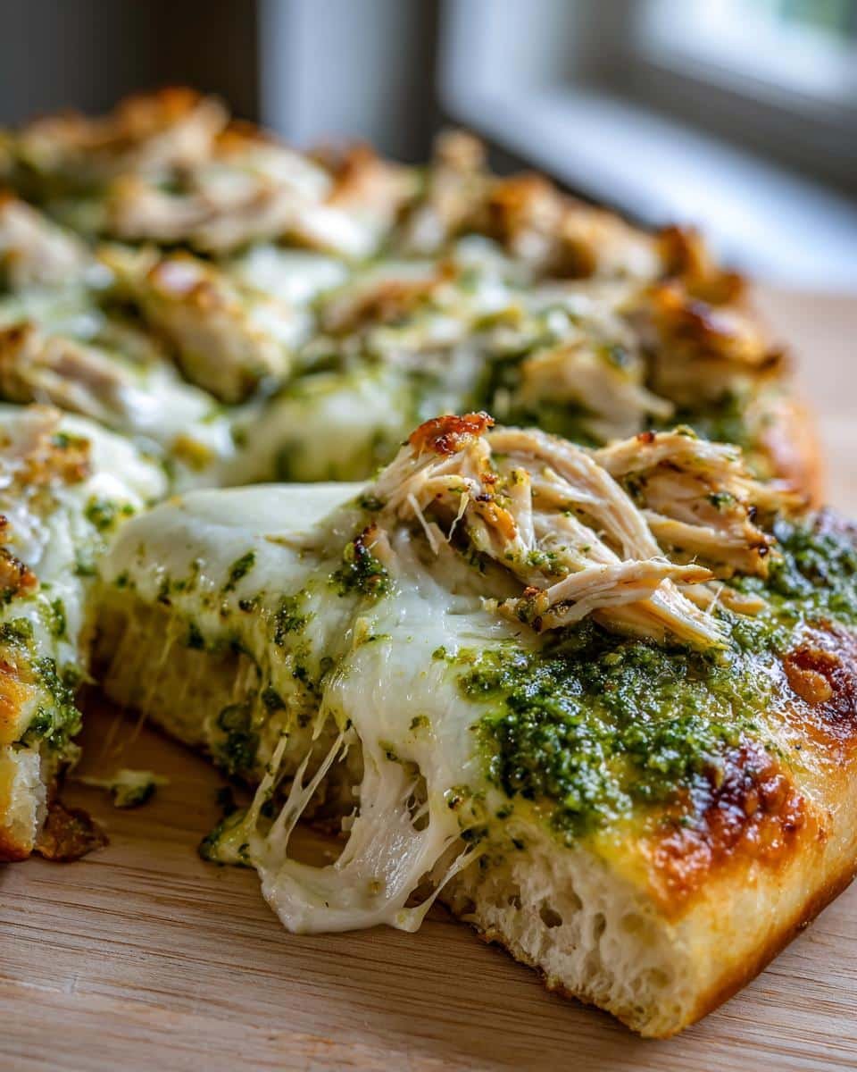 Chicken Pesto Flatbread - detail 1