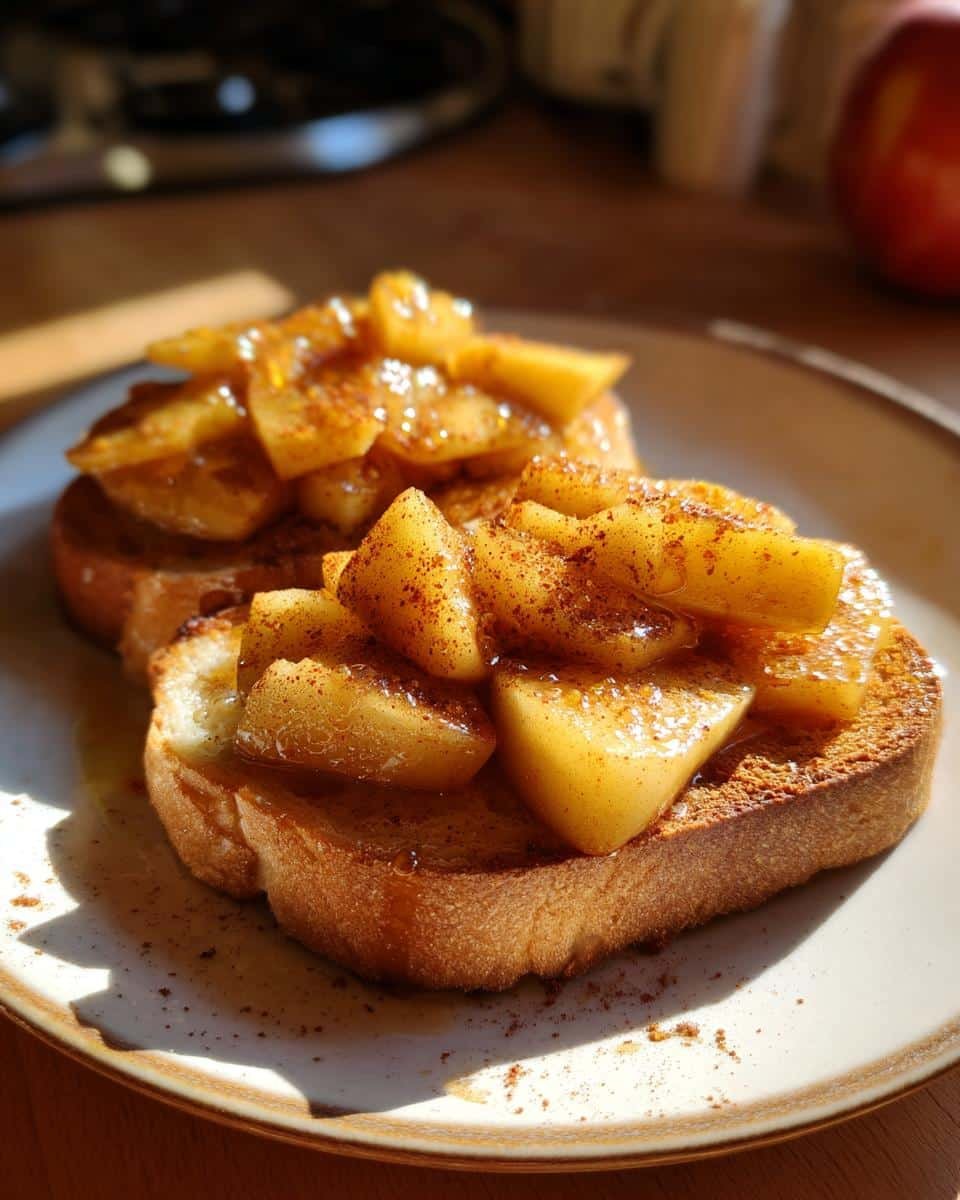 Cinnamon Apple Toast - detail 1