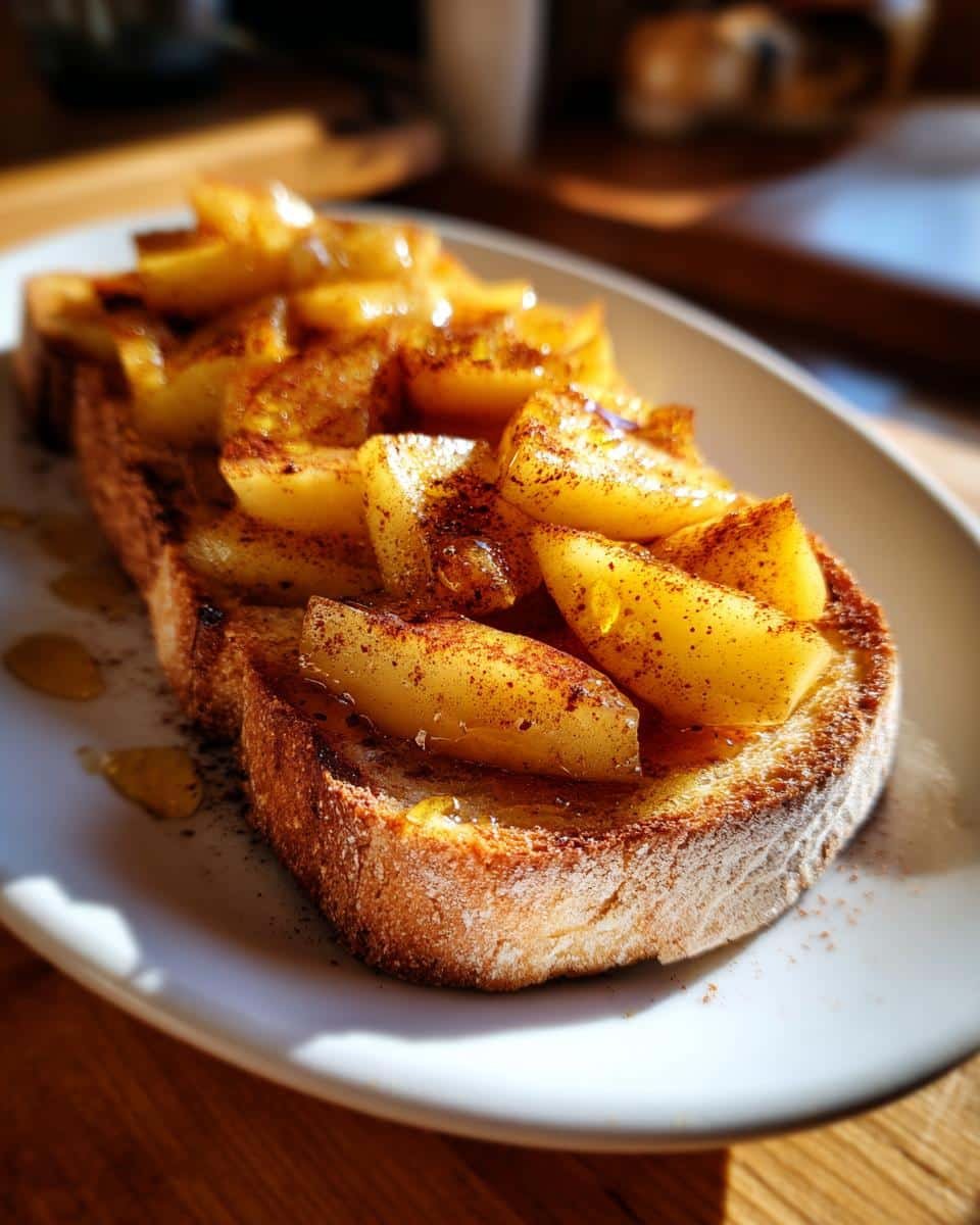 Cinnamon Apple Toast - detail 2