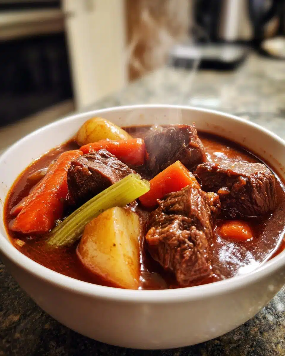Hearty Classic Beef Stew Recipe in Just 3 Simple StepsHearty Classic Beef Stew Recipe for Cozy Comfort in 2 Hours
