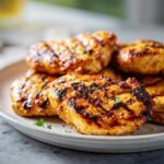 Grilled Lemon Garlic Chicken