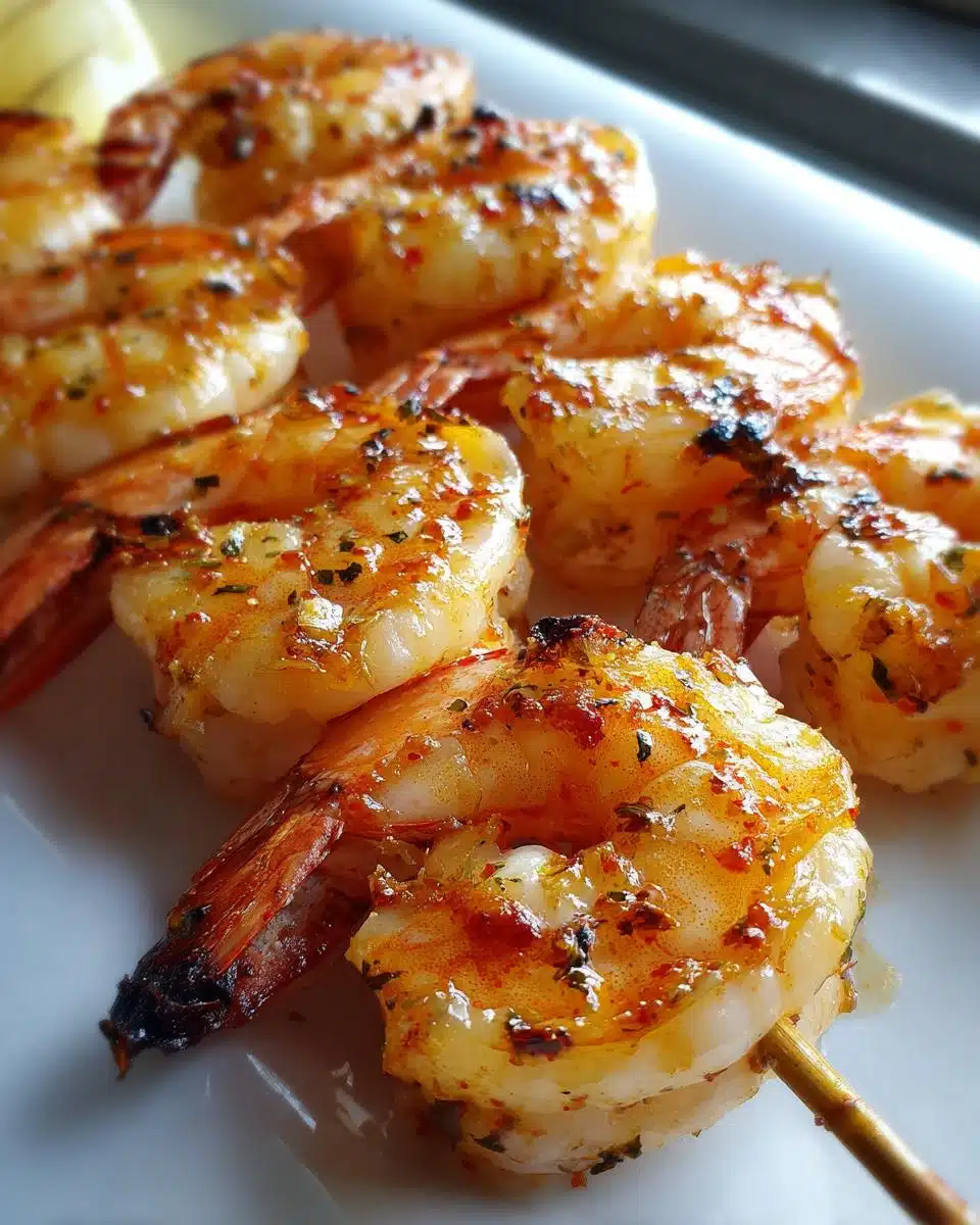 Grilled Shrimp Skewers - detail 2
