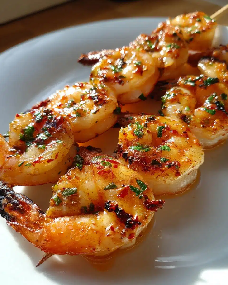 Juicy Grilled Shrimp Skewers Ready in Just 30 Minutes
