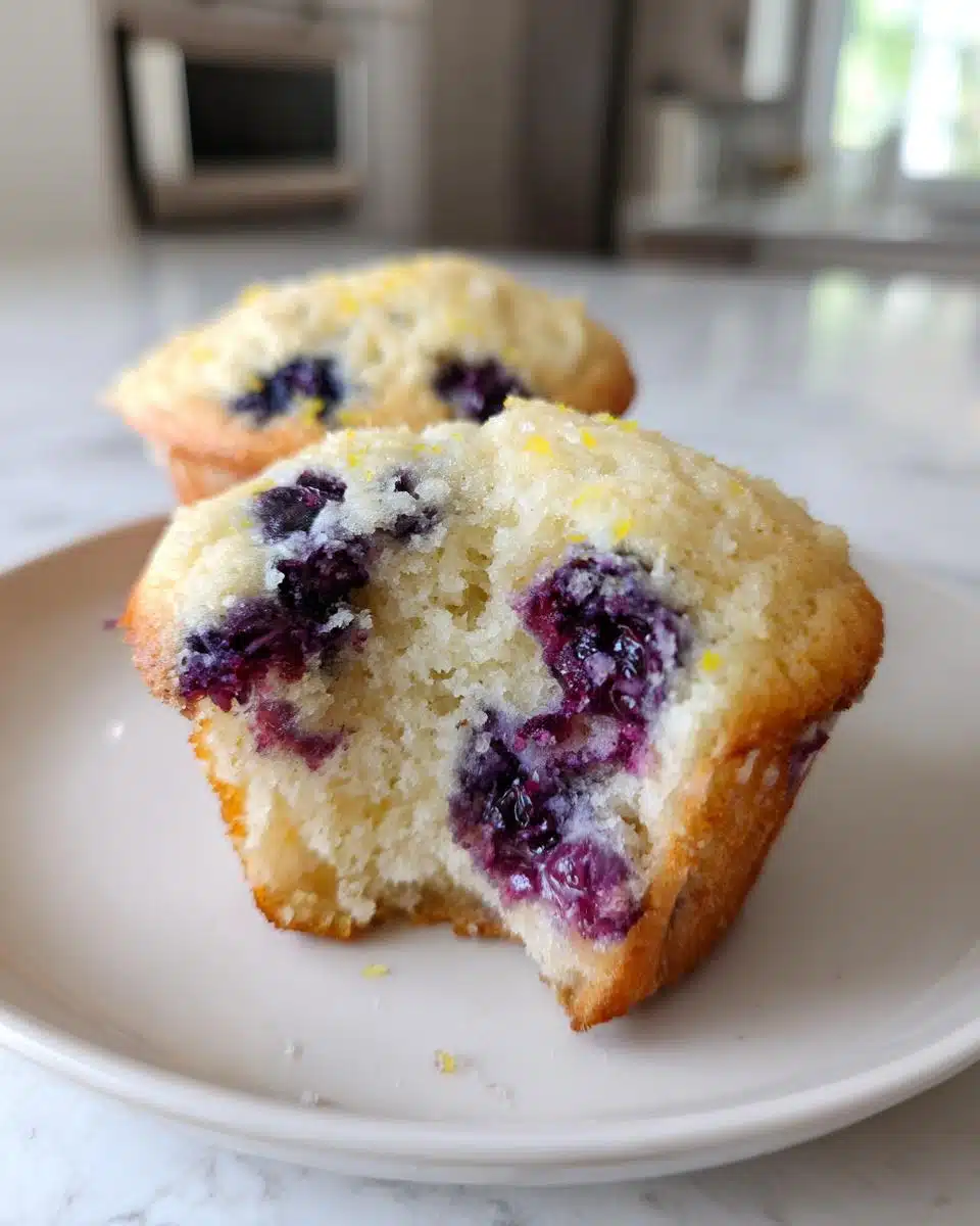 Lemon Blueberry Muffins - detail 1