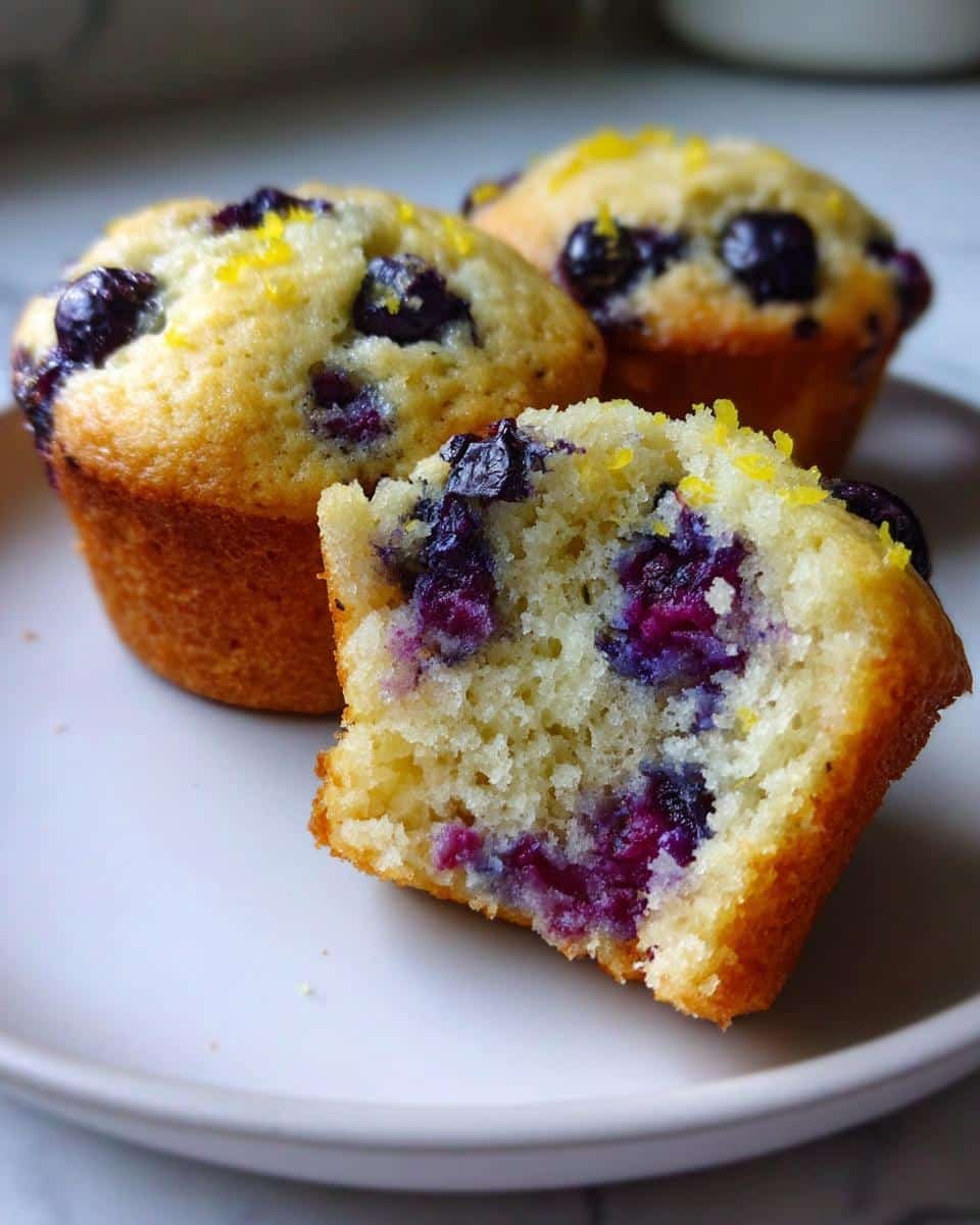 Irresistible 30-Minute Lemon Blueberry Muffins Recipe