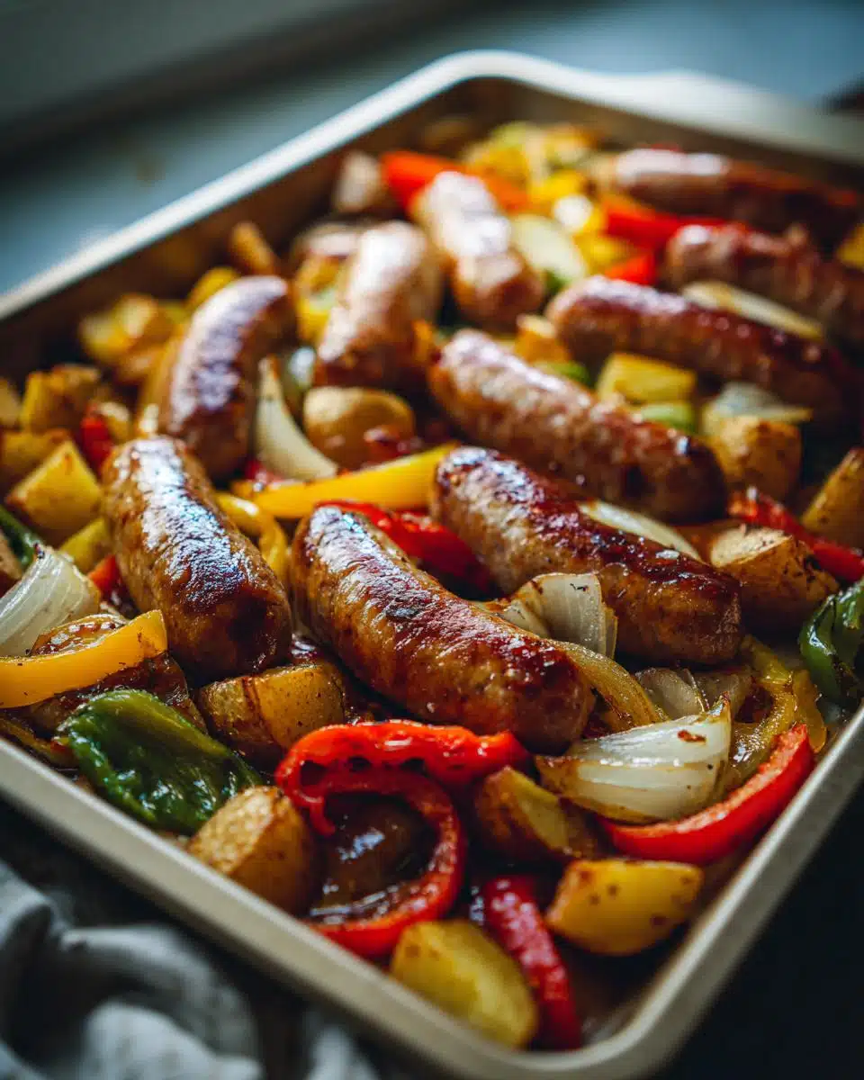 Magical Maple Sausage Sheet Pan in Just 30 Minutes
