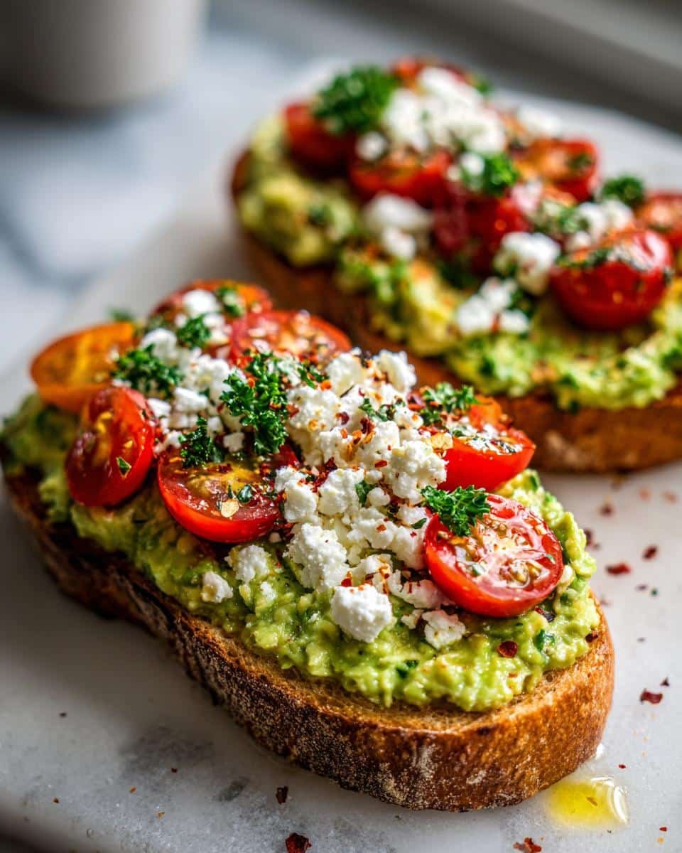 Mediterranean Avocado Toast - detail 1