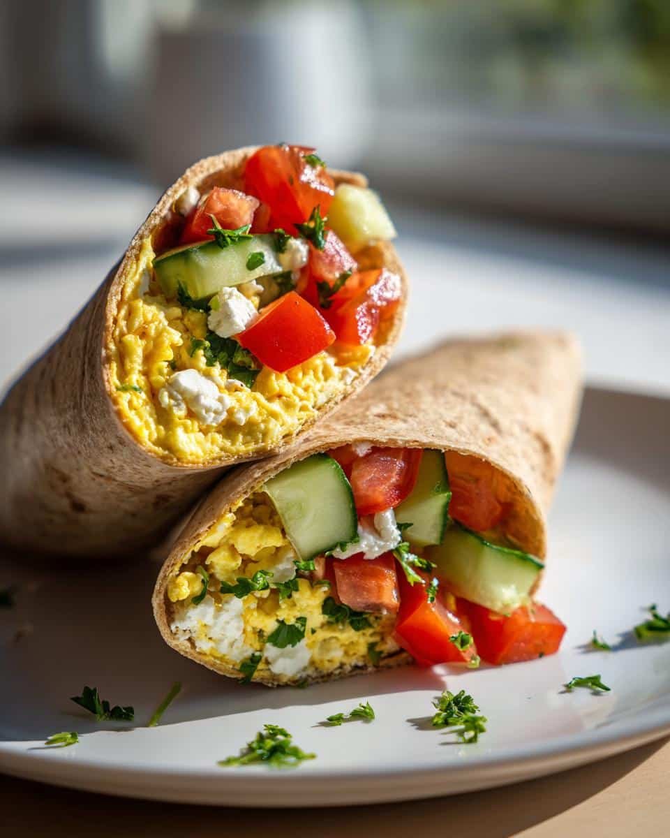 10-Minute Mediterranean Egg Wraps That Will Wow Your Taste Buds