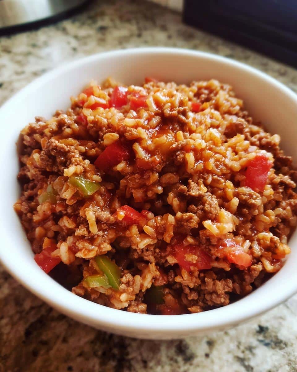 One Pot Mexican Rice and Beef - detail 2