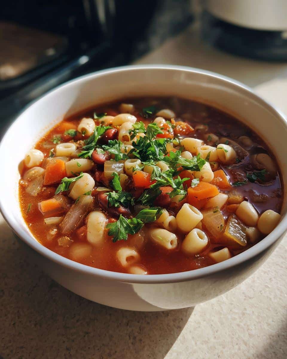 30-Minute One Pot Pasta e Fagioli – Hearty Comfort in a Bowl