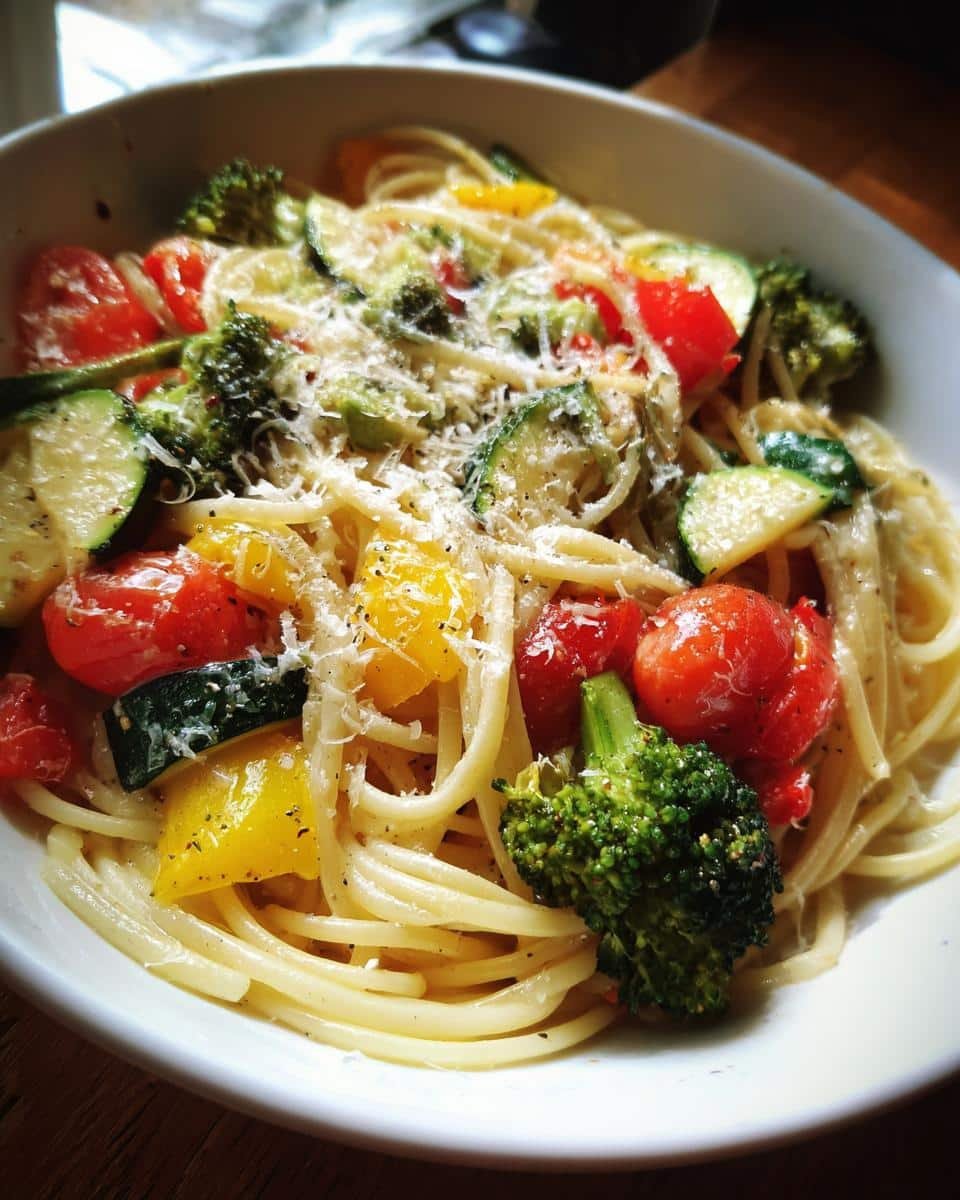 30-Minute Pasta Primavera with Fresh Veggies – A Vibrant Feast