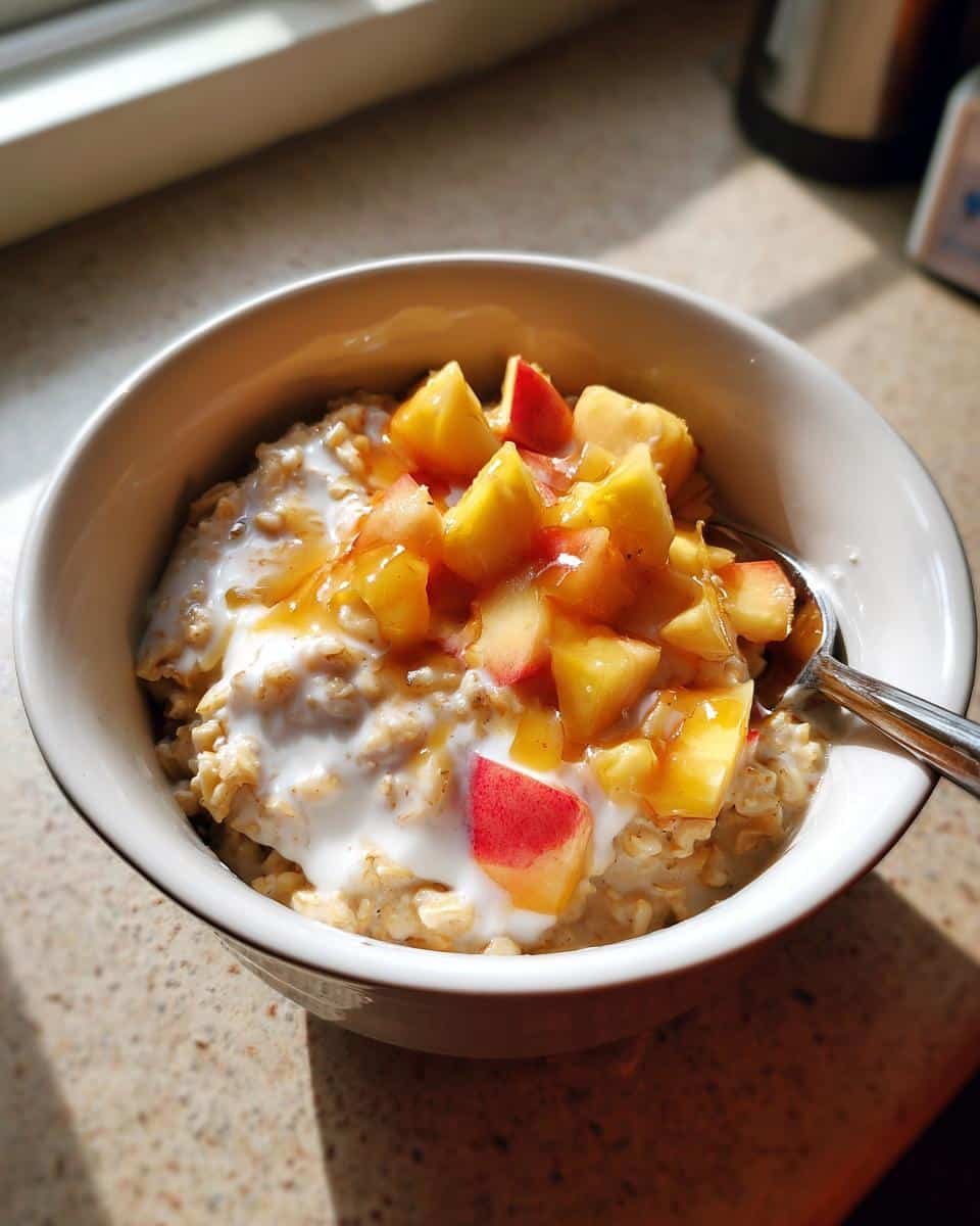 15-Minute Peaches and Cream Oats Worth Waking Up For