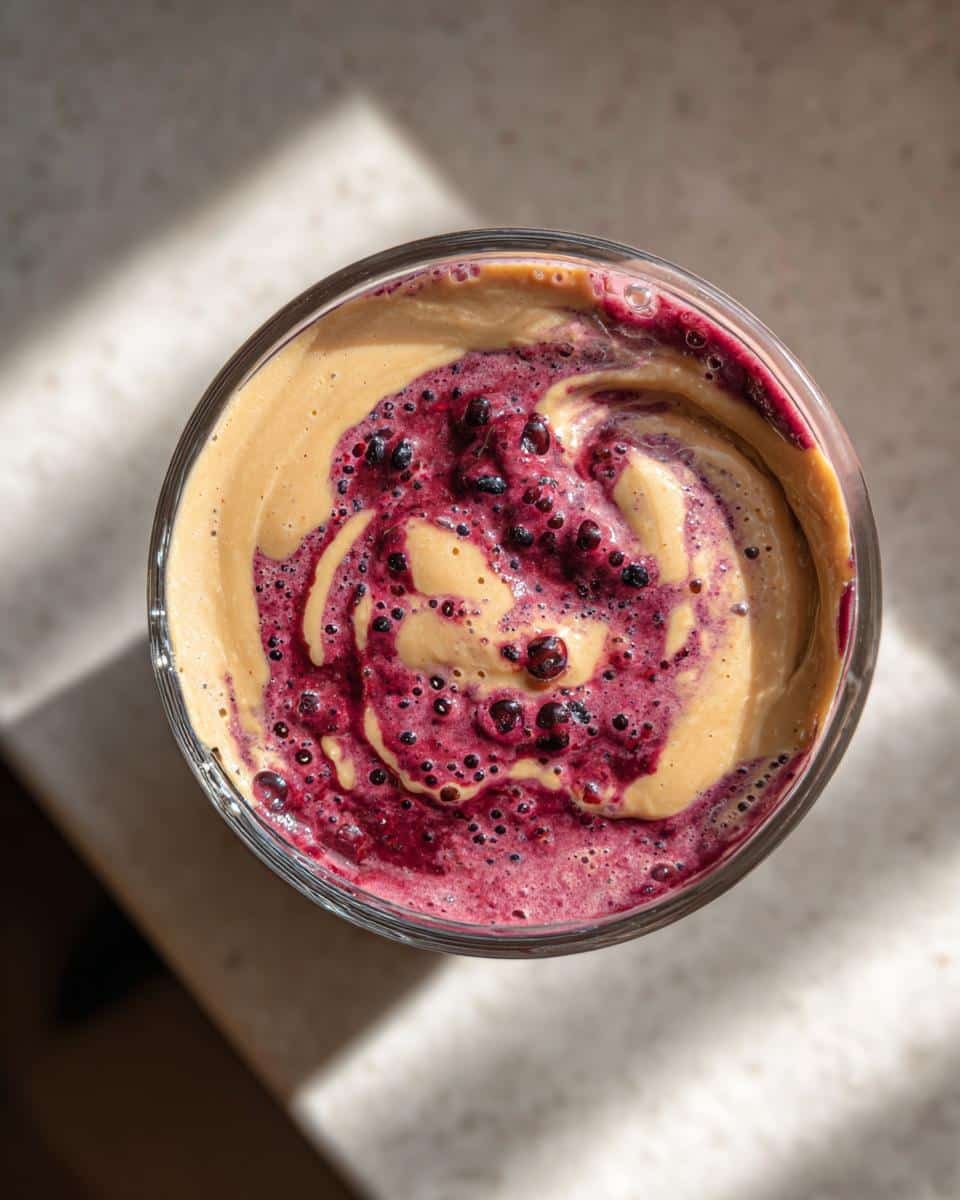 Peanut Butter Jelly Smoothie - detail 1