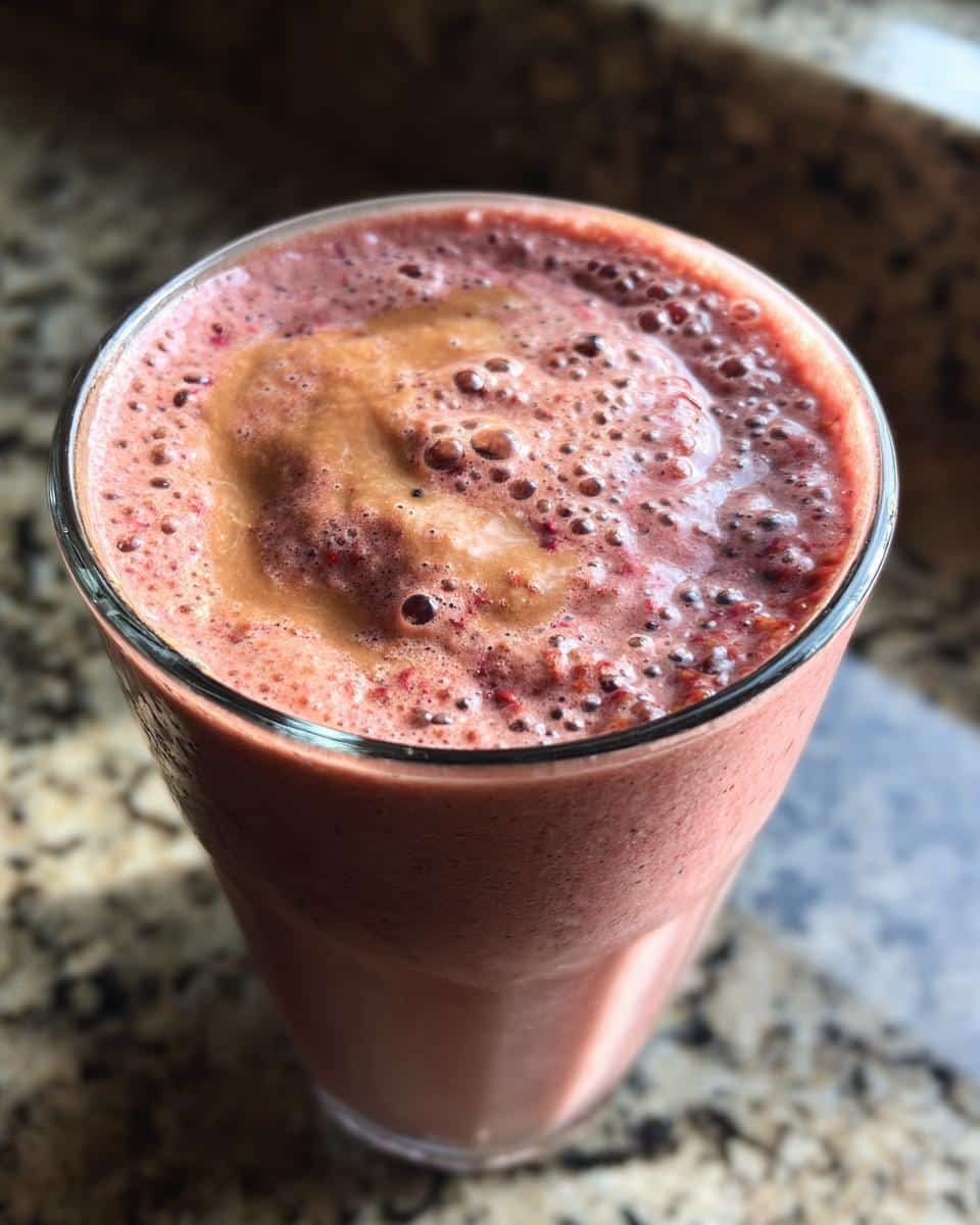 Peanut Butter Jelly Smoothie - detail 2