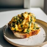 Pesto Scrambled Eggs