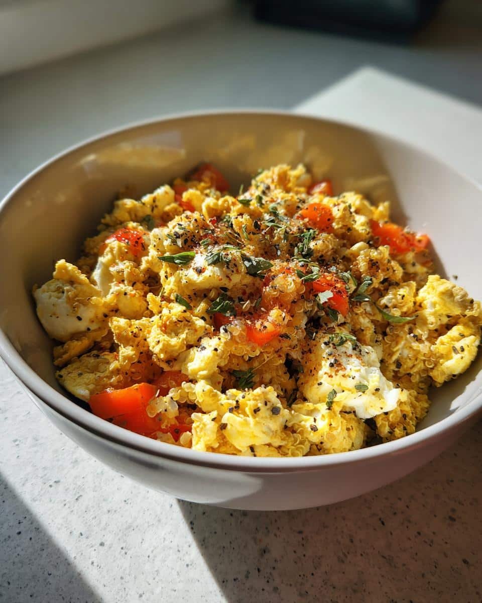 Quinoa Breakfast Scramble - detail 1