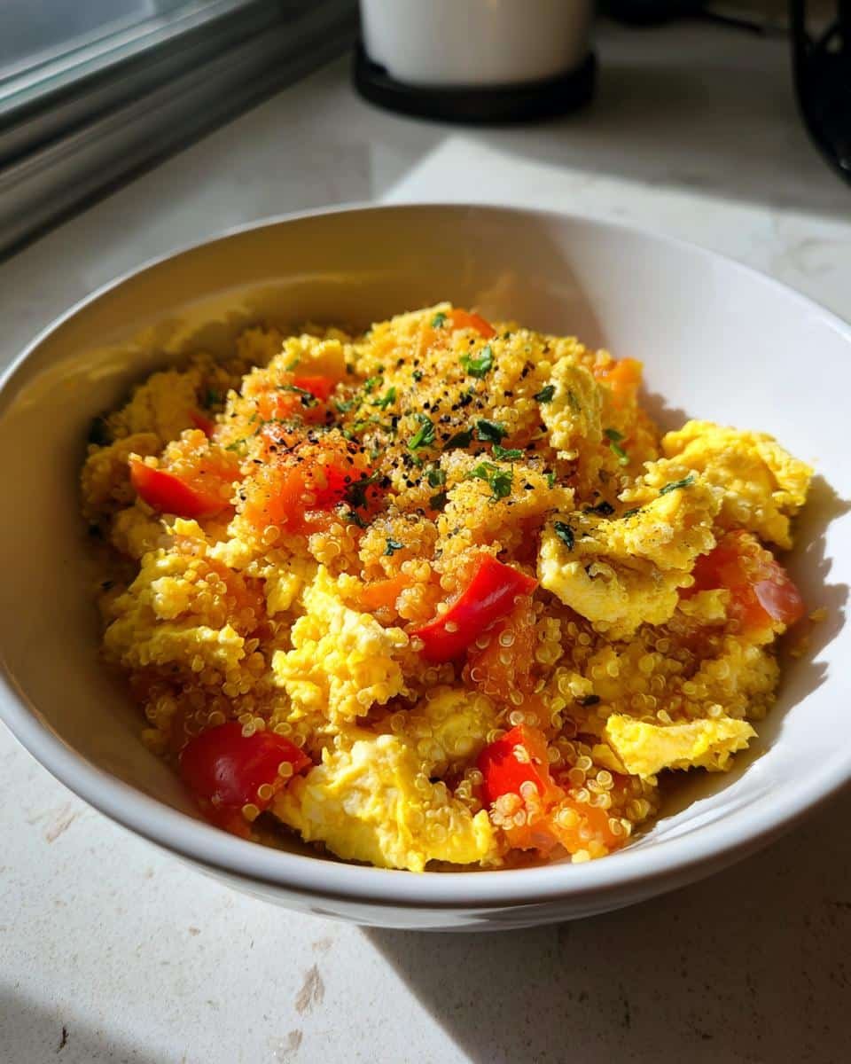 Quinoa Breakfast Scramble - detail 2
