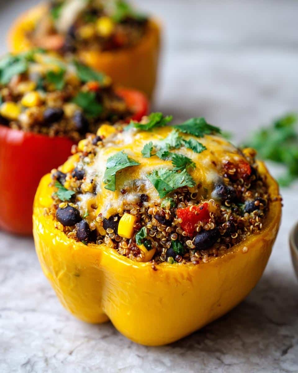 Quinoa Stuffed Peppers - detail 1