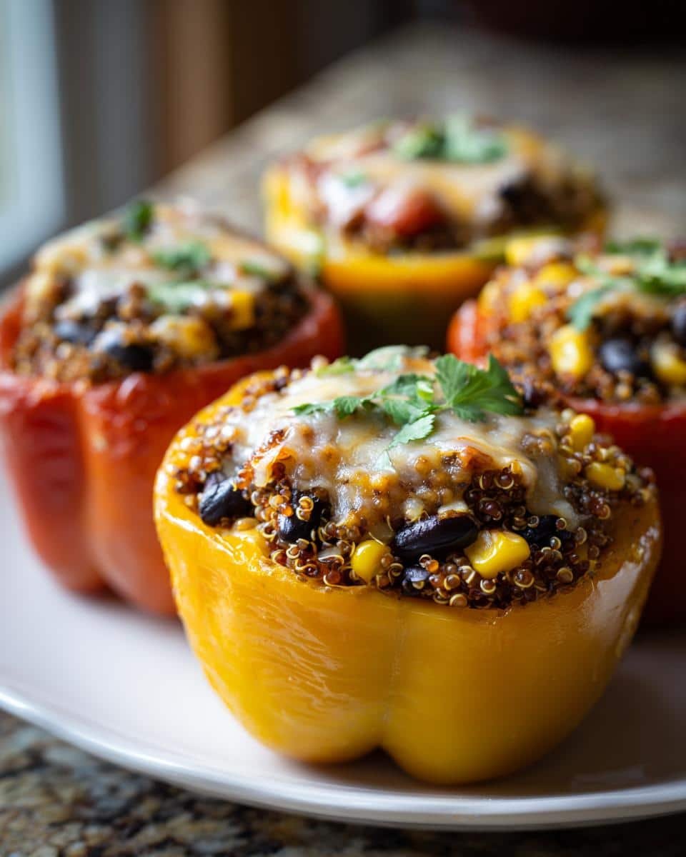 Quinoa Stuffed Peppers - detail 2