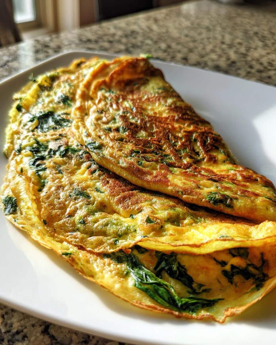 Savory Spinach Crepes - detail 1