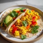 Scrambled Tofu Breakfast Tacos