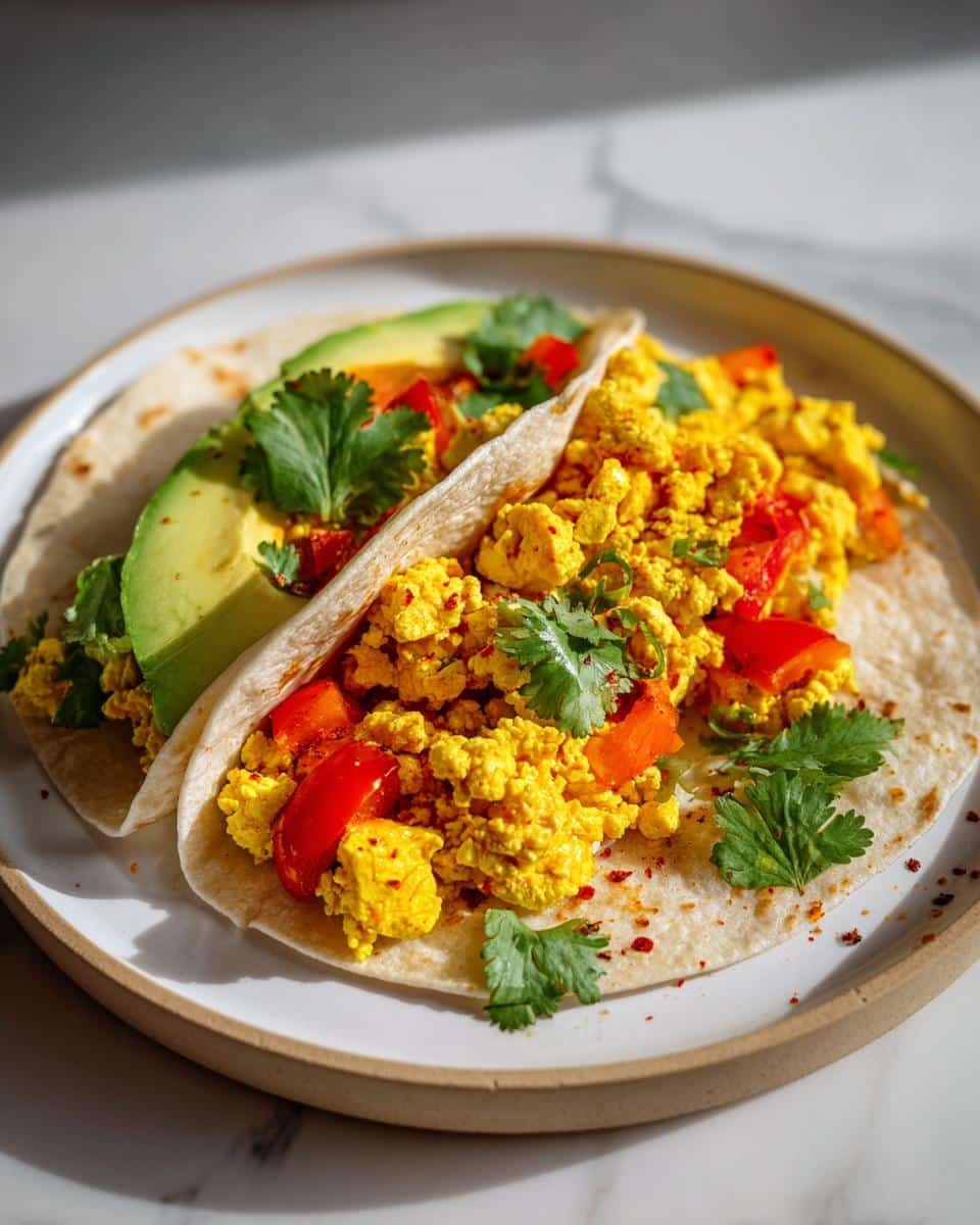 20-Minute Scrambled Tofu Breakfast Tacos That Wow