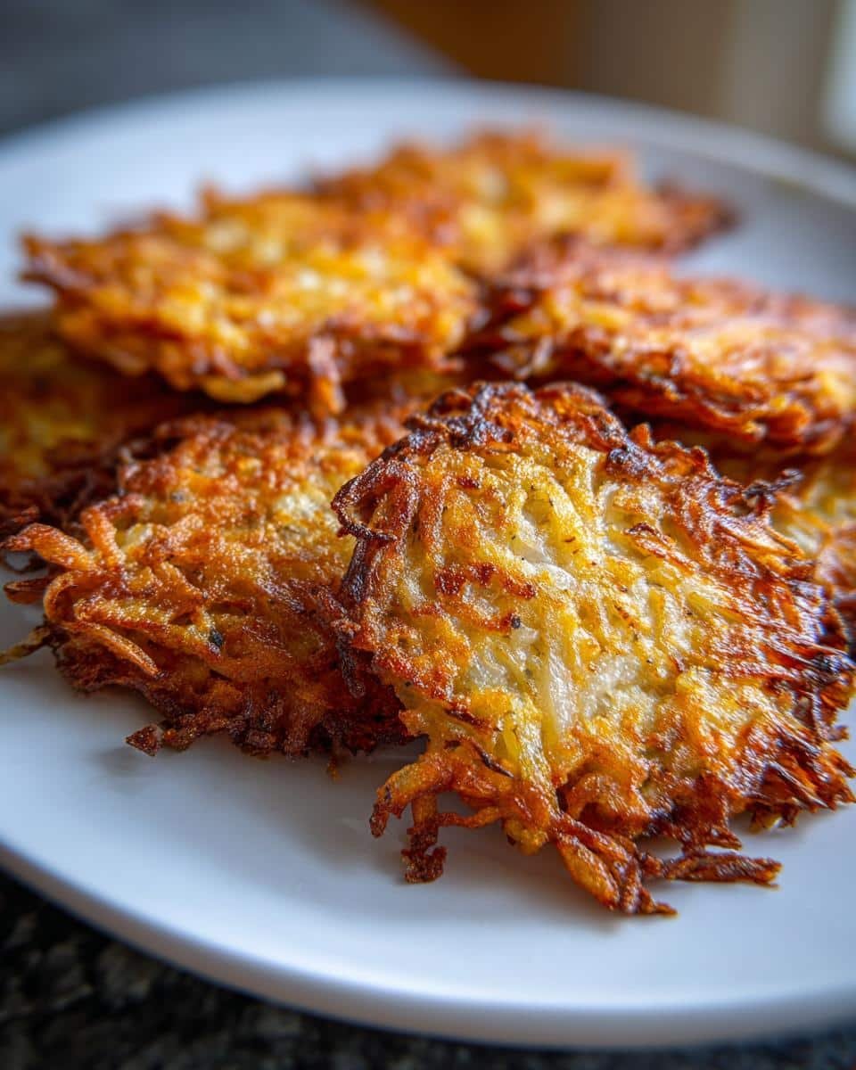 Crispy Shredded Potato Latkes Recipe – Irresistible 4-Step Magic