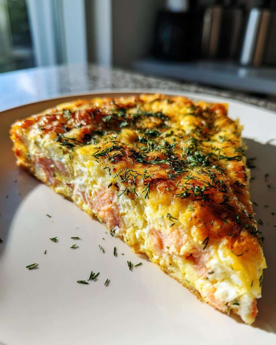 Smoked Salmon Frittata - detail 1