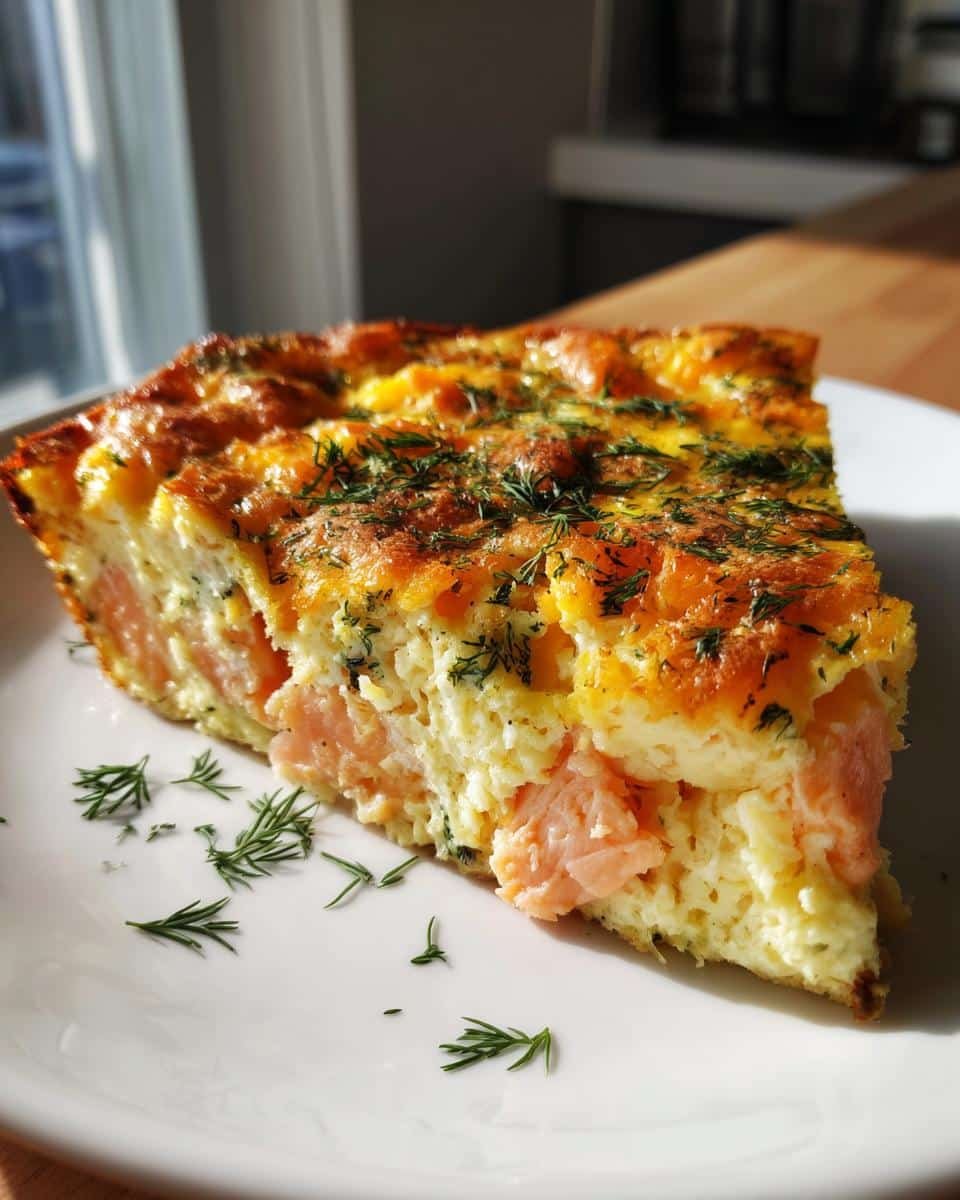 Smoked Salmon Frittata - detail 2